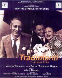 Harold Pinter - Tradimenti Stabile di Firenze Locandina