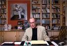 harold Pinter nel suo studio