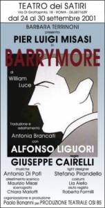 William Luce - Barrymore Locandina